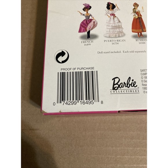 Arctic Barbie 1997 New In Original Box Minty Dolls Of The World Collection - Picture 8 of 12